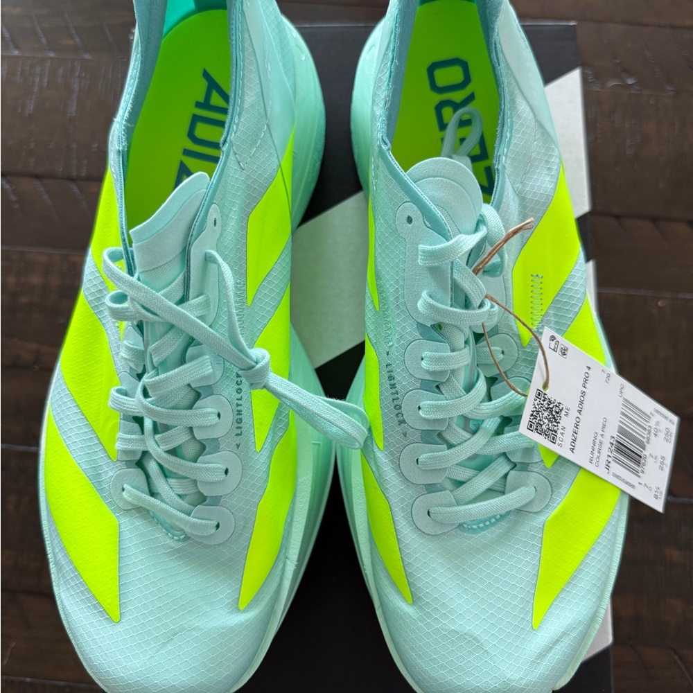 Adidas Adios Pro 4 New with box 8.5 women’s /7.5 men’s